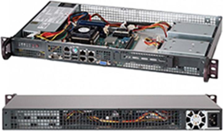 Supermicro SC505-203B: Servergehäuse 19"