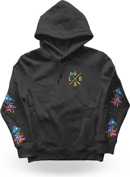 Actual product image Loose Riders Shroom Skull Hoodie (XXL)