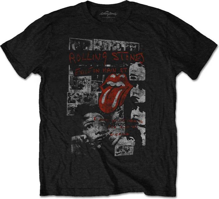 Immagine prodotto The Rolling Stones Maglietta Unisex Adulto Elite in cotone sbiadito (L)
