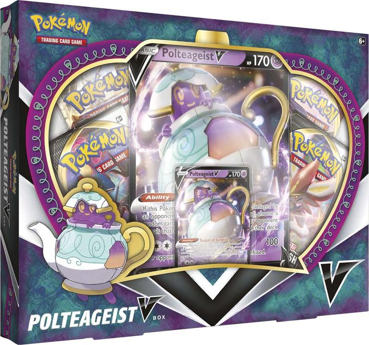 Image du produit Pokémon Polteageist V Box (Anglais, Coffret & Collection)