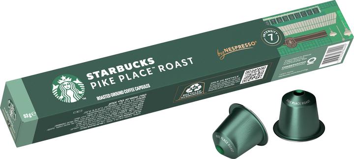 Immagine prodotto Starbucks Pike Place Roast by Nespresso Medium Roast (10 x Porta.)