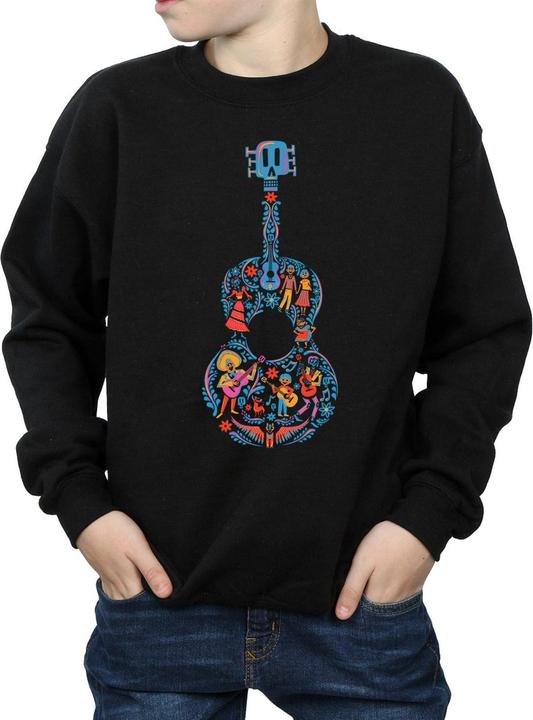 Immagine prodotto Disney Coco Guitar Pattern Felpa Ragazzi (152, 158)
