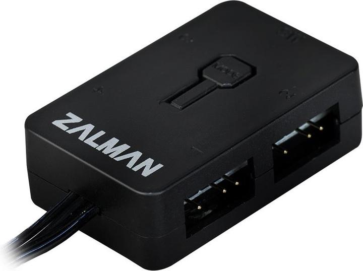 Actual product image Zalman ZM-IF120 Infinity Mirror 120mm ARGB 3-Pack & Controller (120 mm, 3 x)