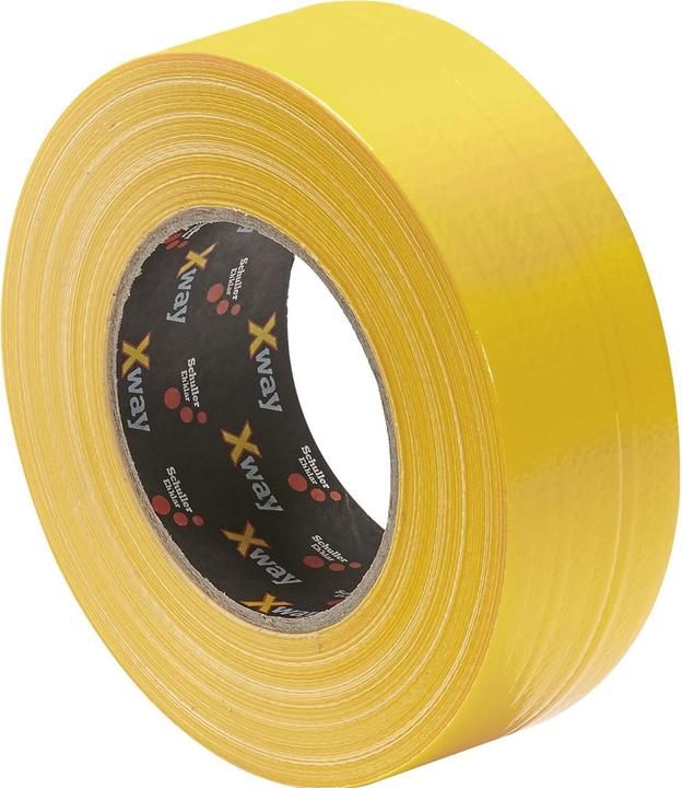 Schuller Eh'klar SCHULLER X-Way fabric tape, Extra-Strong 44mm x 50m yellow (44 mm)