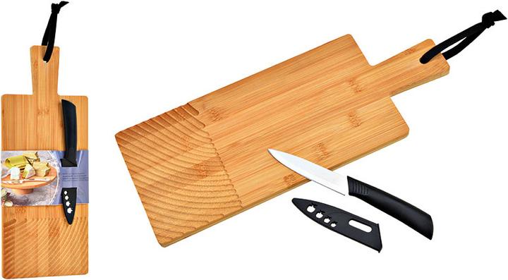 Immagine prodotto G. Wurm Tagliere per formaggi con 1 coltello da formaggio (0 l)