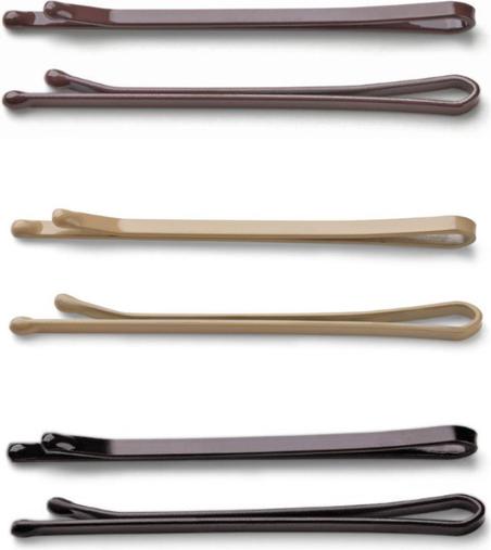Immagine prodotto Trisa Fermagli per capelli lisci laccati 55mm neri 250 pz. (250 pz.)