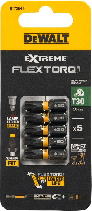 Image du produit DeWalt Embout de vissage (T30)