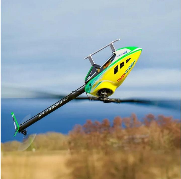 Immagine prodotto OMP Hobby OMPHobby Helikopter M7 Lime Yellow Bausatz und Rotorblätter