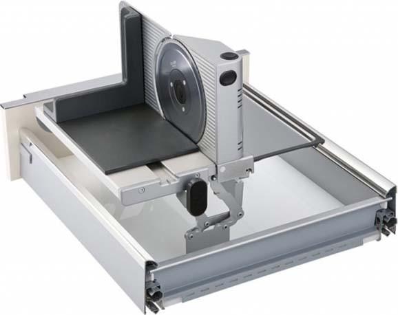 Actual product image Dr. Ritter Built-in slicer AES 72 SR