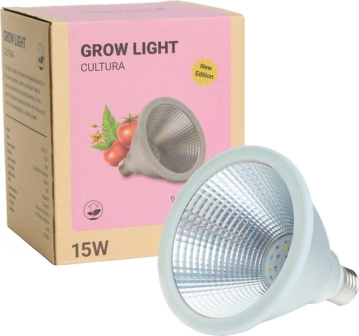 Produktbild Venso E27 Pflanzenlampe "Cultura" 15W 60° (LED)