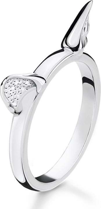 Produktbild Thomas Sabo Ring Katzenohren silber (52, 925 Silber)