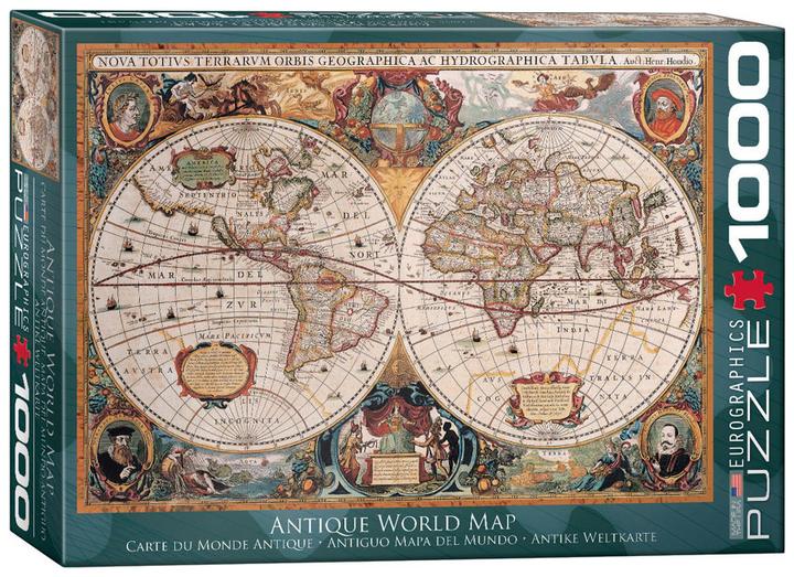 Immagine prodotto Eurographics Mappa del mondo antica Orbis Geographica (1000 pezzi)