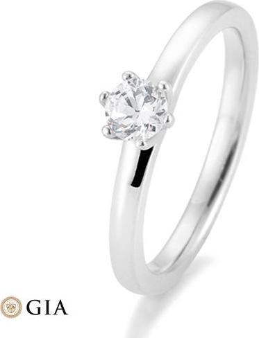 Actual product image Breuning 6 prong set 0.60-1.00 ct. (58, 585/14 K Gold)