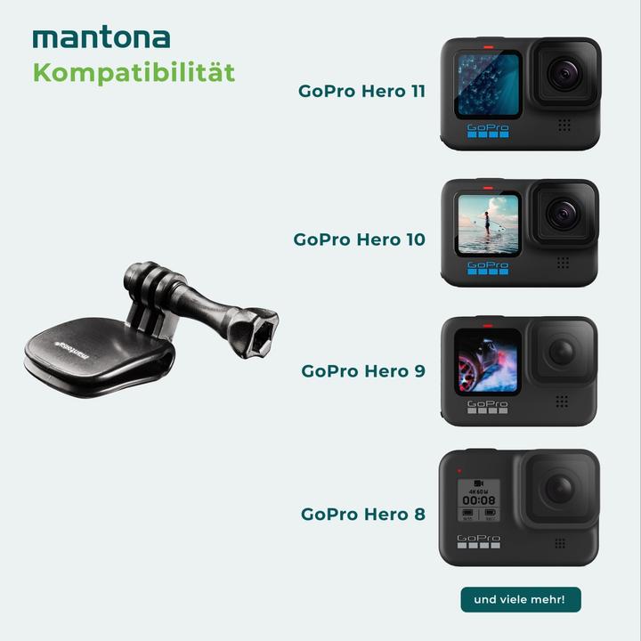 Actual product image mantona Mini clamp for GoPro Hero (Hero)