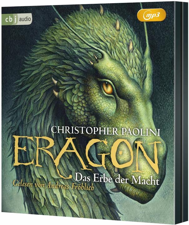 Actual product image Eragon 4 - The Legacy of Power (reading, 5 mp3) (Christopher Paolini, German)