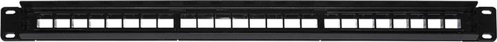 Produktbild Patch Panel 24 Porte 19" Vuoto Colore Nero