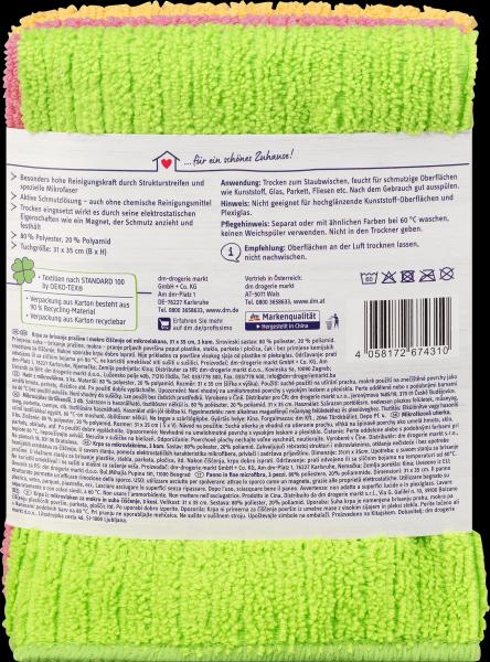 Produktbild dm Profissimo Reinigungstücher aus Mikrofeinfaser (3 Stk.)