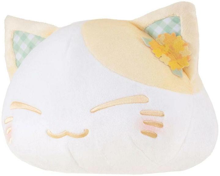 Produktbild Furyu Nemuneko Cat Plüschfigur Rape Flower Pattern Ear Decoration Yellow Color Ver. 30 cm (30 cm)