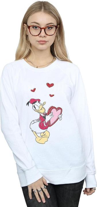 Immagine prodotto Disney Donald Duck Love Heart Felpa Donna (XL)