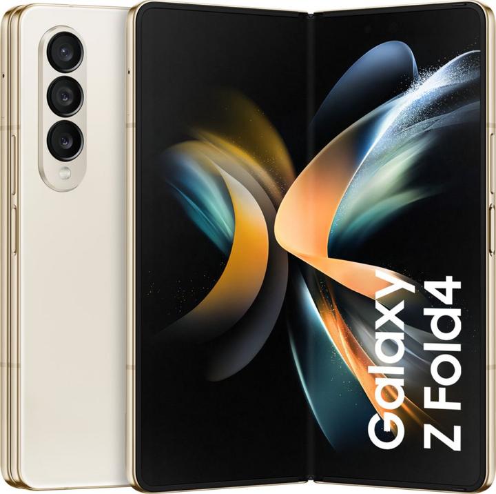 Immagine prodotto Samsung Galaxy Z Fold4 (256 GB, Beige, 7.60", SIM + eSIM, 50 Mpx, 5G)