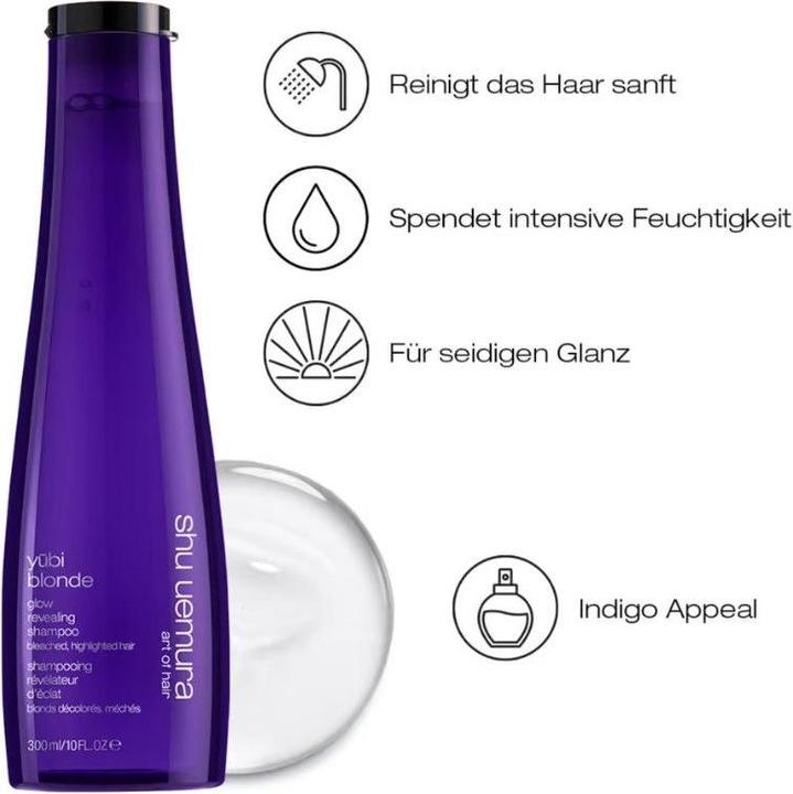 Produktbild Shu Uemura Yubi Blonde Glow Revealing Shampoo (300 ml, Flüssiges Shampoo)