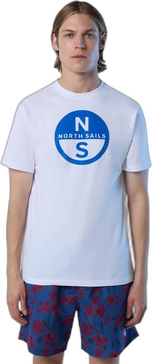 Actual product image North Sails t-shirt with large printed logo basic (M)