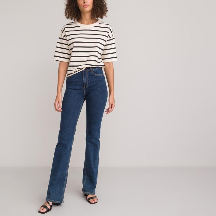 Produktbild La Redoute Collections Bootcut-Jeans mit Push-up-Effekt (32)