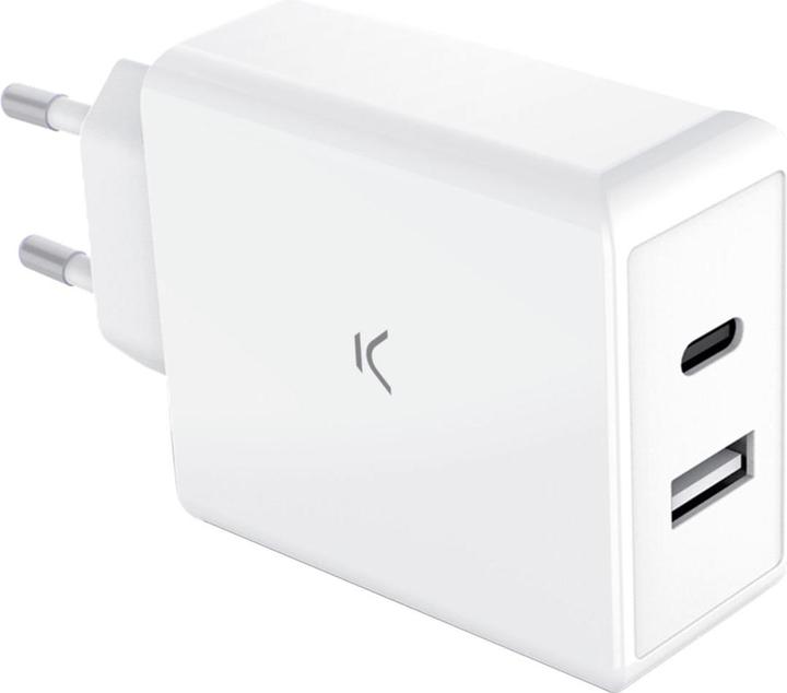 Image du produit KSIX Chargeur mural Blanc 65 W (65 W)