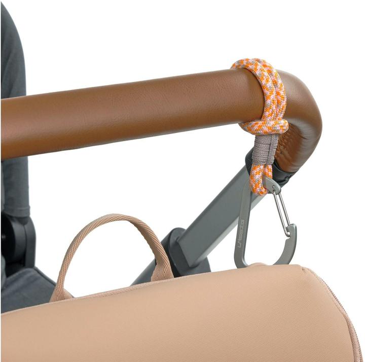 Produktbild Lässig Befestigungshaken Cord 2er Set Beige/Orange/Lavender