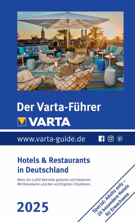 Immagine prodotto Der Varta-Führer 2025 Hotels & Restaurants in Deutschland (Tedesco, 2024)