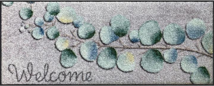 Actual product image Salonloewe Doormat Eucalyptus Welcome 30 cm x 75 cm (30 x 75 cm)