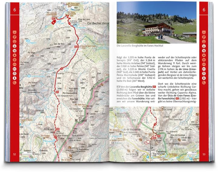 Produktbild Wanderführer Dolomiten Höhenweg 1 bis 3 (Deutsch, Michael Will, 2021)