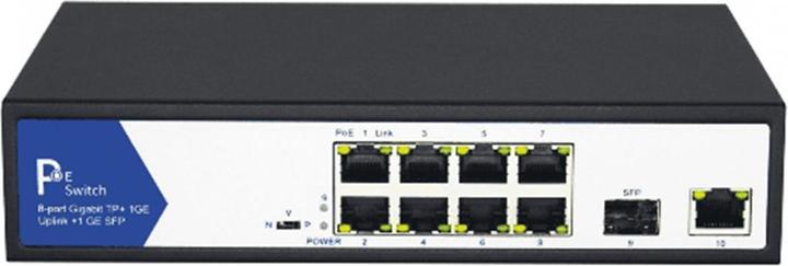 Immagine prodotto Value PoE 10/100 Sw. 8x+ 1xGiga+1xSFP (10 Porti)