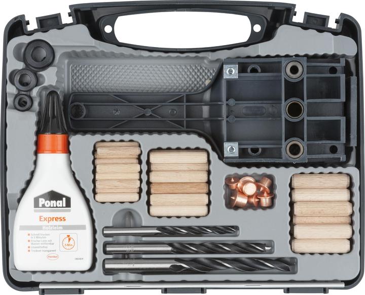 Actual product image wolfcraft Universal Dowelmaster Set (79 pcs.)