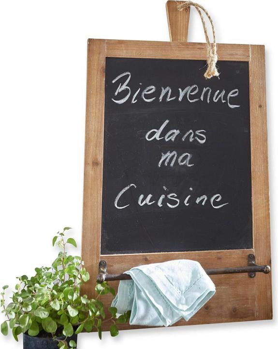 Immagine prodotto Loberon Memoboard Estadillas marrone/nero (35 x 7 x 58 cm)