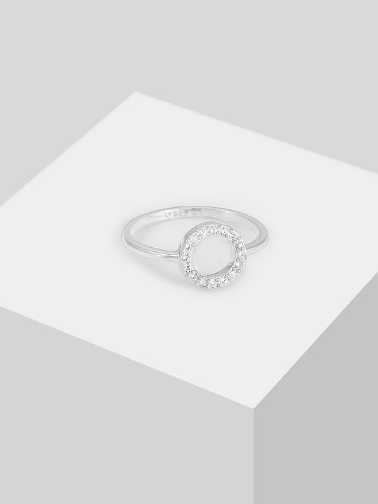 Actual product image Elli Circle Geo (54, 925 Silver)