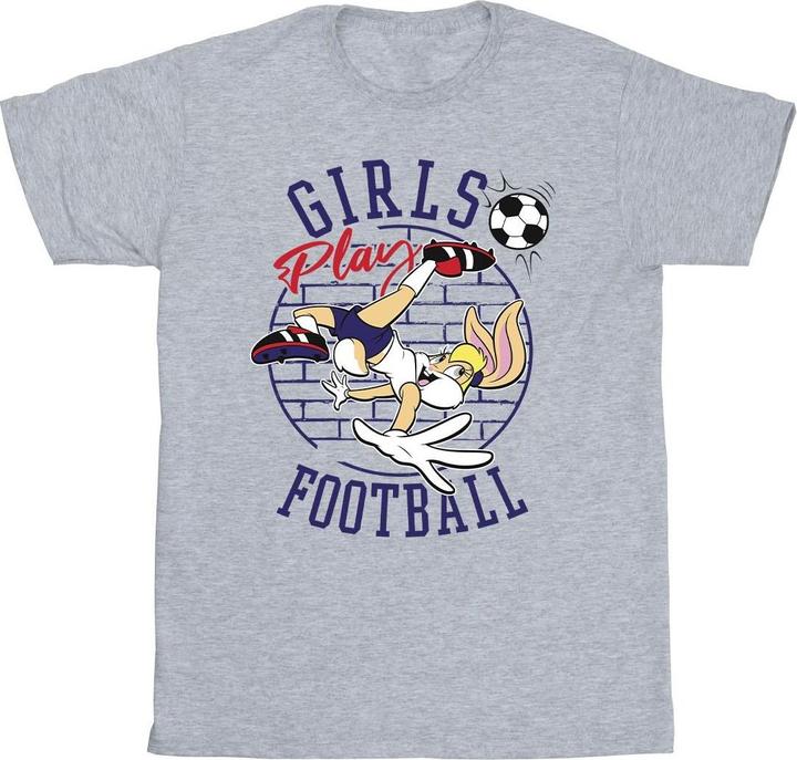Immagine prodotto Looney Tunes Lola Bunny Girls Play Football Maglietta Uomo (L)