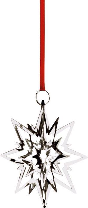 Produktbild Georg Jensen STAR Weihnachtsbaumstern mittel Palladiumplattiert