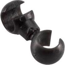 Actual product image Jagwire Rotatable hooks for shift and brake cables - black