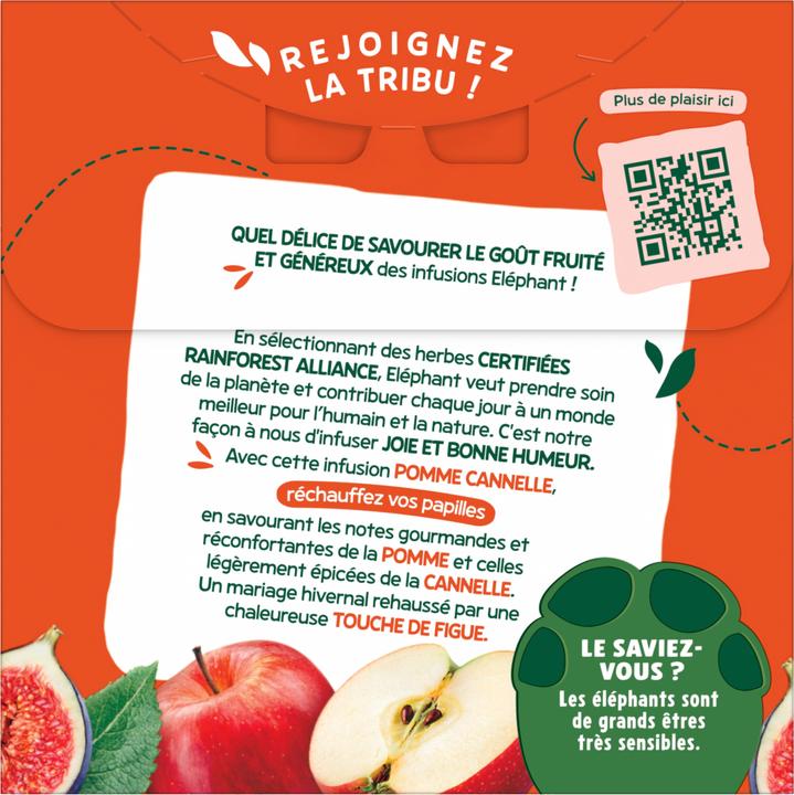 Immagine prodotto Elephant Infuso Pomme Cannelle (36 g)