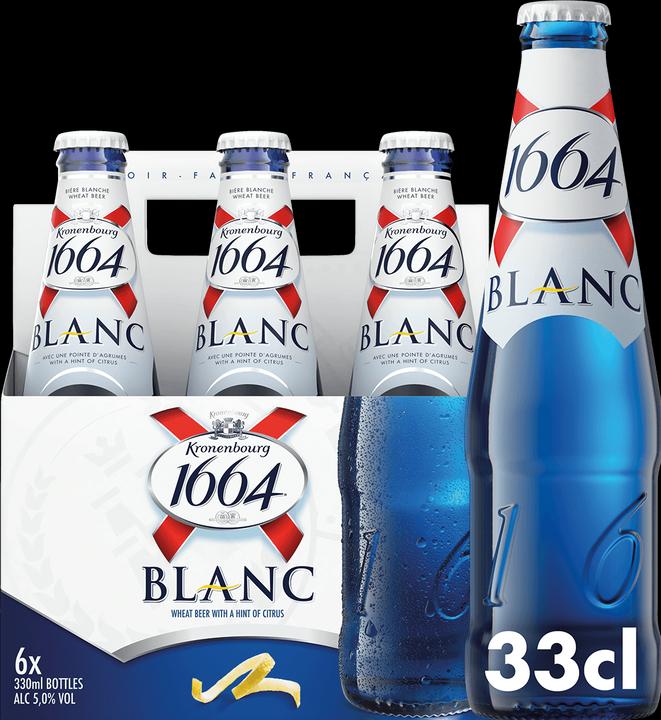 Kronenbourg 1664 Blanc (6 x 33 cl)