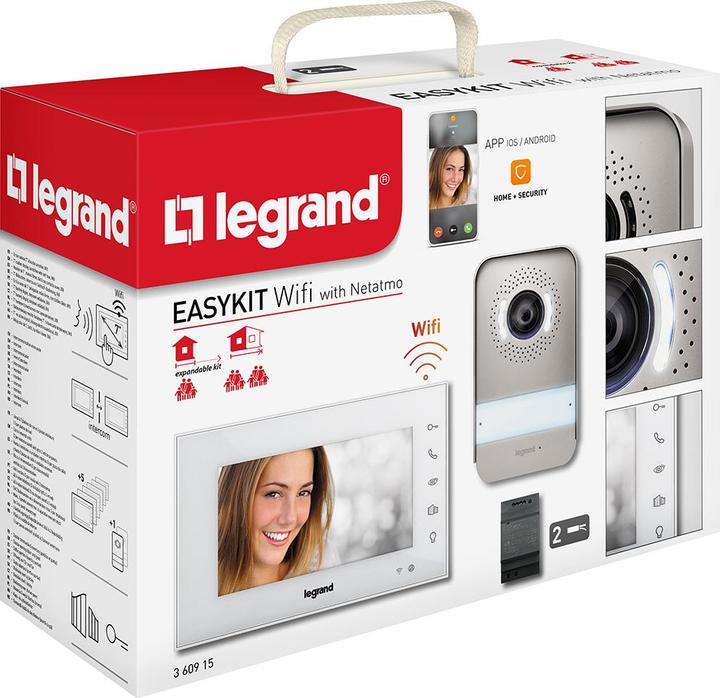 Image du produit Legrand Kit portier vidéo Wi-Fi EASYKIT