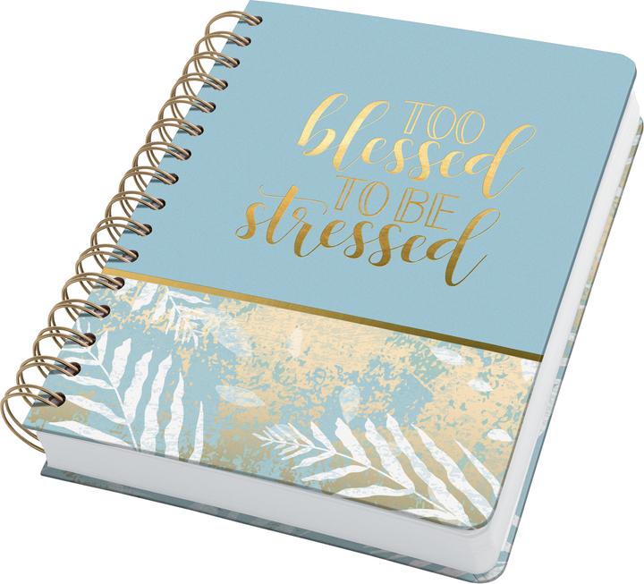 Actual product image Jolie Spiral notebook (168 x 215 mm, Checked, Hardcover)