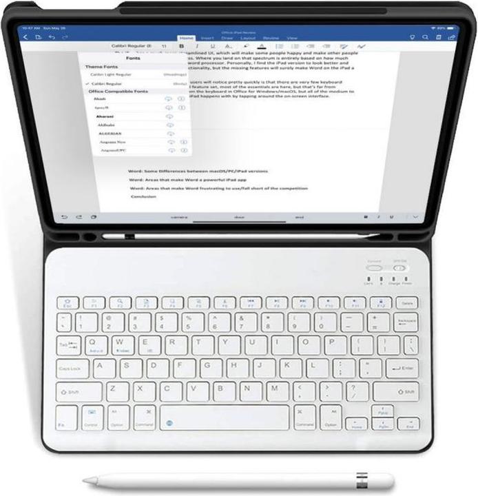 Produktbild Tech-Protect Tech-Protect Case + Keyboard (IPad 10.2 (2019/2020/2021))