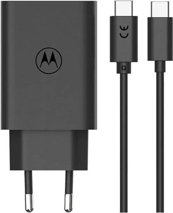 Image du produit Motorola TurboPower Chargeur mural USB-C + câble USB-C SJMC682 68W - noir (68 W)