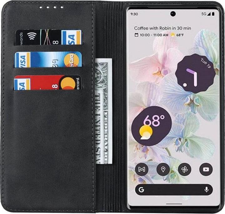 Actual product image Cover-Discount Google Pixel 7 Pro - Stand Flip Case Cover black (Google Pixel 7 Pro)