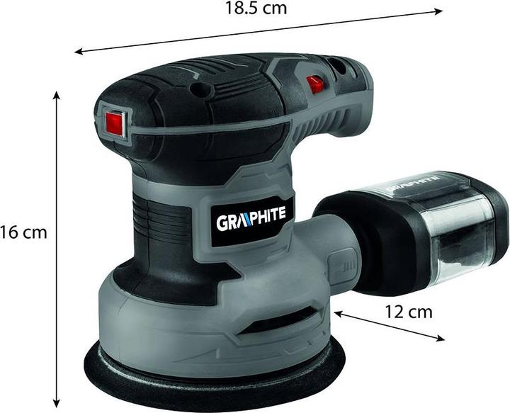 Produktbild Graphite Exzenterschleifer (Exzenterschleifer, 300 W)