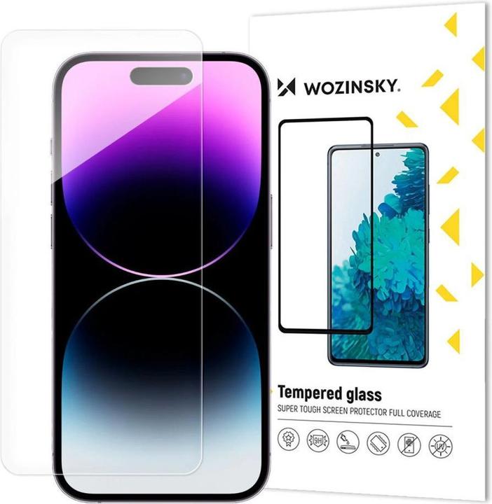 Wozinsky Gehard glas voor iPhone 16 Plus (1 Stuk, Apple iPhone 16 Plus)
