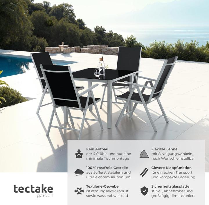 Produktbild tectake Sitzgruppe (86.50 cm)