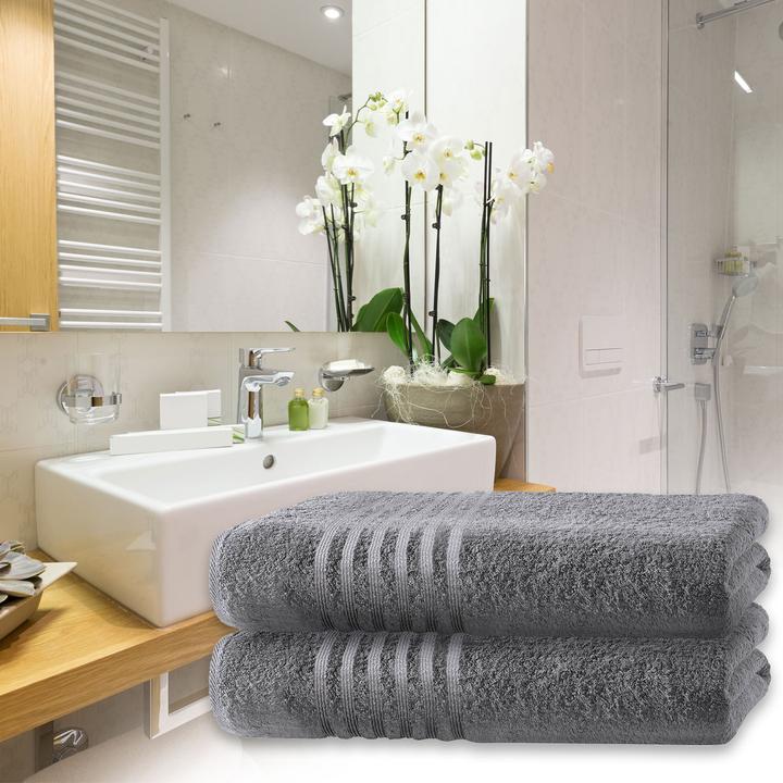 Actual product image Casativo Bath towels set of 2 (100 x 150 cm)